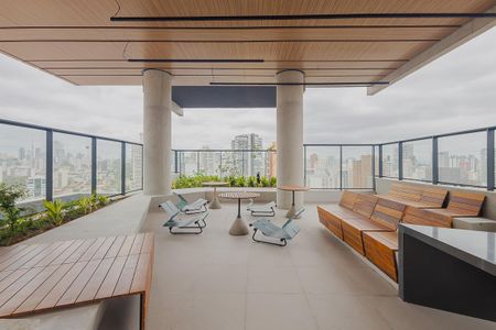 Apartamento à venda com 44m², 1 quarto e 1 vagaTerraço