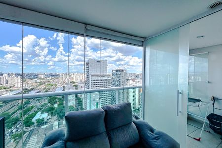 Apartamento à venda com 45m², 1 quarto e 1 vagaVaranda