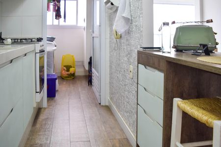 Cozinha de apartamento à venda com 1 quarto, 45m² em Vila Gomes Cardim, São Paulo
