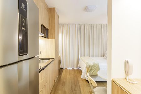 Studio para alugar com 21m², 1 quarto e sem vaga Studio para alugar com 21m², 1 quarto e sem vagaStudio