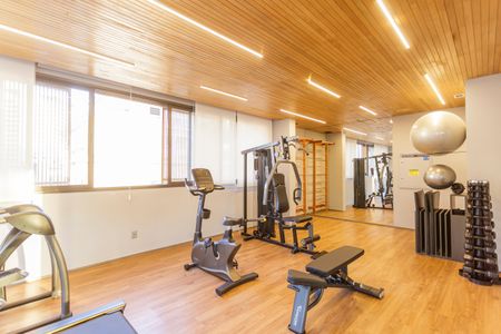 Studio para alugar com 21m², 1 quarto e sem vaga Studio para alugar com 21m², 1 quarto e sem vagaÁrea comum - Academia