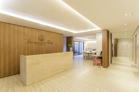 Studio para alugar com 21m², 1 quarto e sem vaga Studio para alugar com 21m², 1 quarto e sem vagaHall social