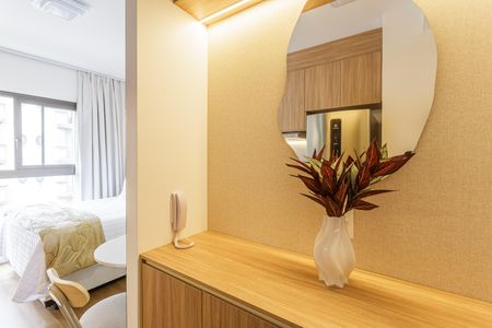 Studio para alugar com 21m², 1 quarto e sem vaga Studio para alugar com 21m², 1 quarto e sem vagaCozinha