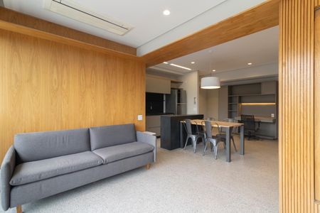 Apartamento para alugar com 70m², 1 quarto e 1 vaga Apartamento para alugar com 70m², 1 quarto e 1 vagaSala