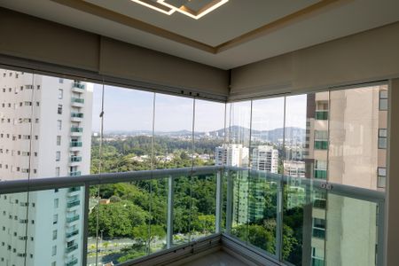 Apartamento para alugar com 200m², 3 quartos e 3 vagasVaranda da sala
