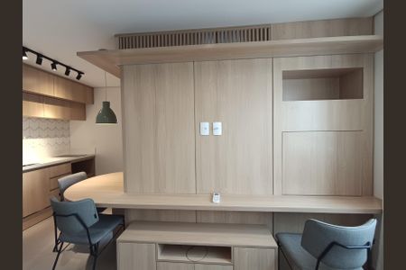 Studio para alugar com 28m², 1 quarto e 1 vaga