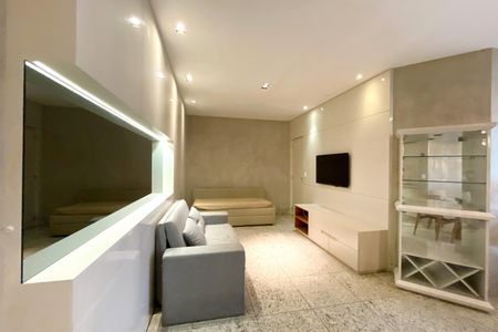 Sala de apartamento à venda com 3 quartos, 100m² em Sion, Belo Horizonte