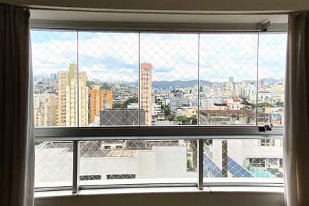Varanda da Sala de apartamento à venda com 3 quartos, 88m² em Nova Suíça, Belo Horizonte
