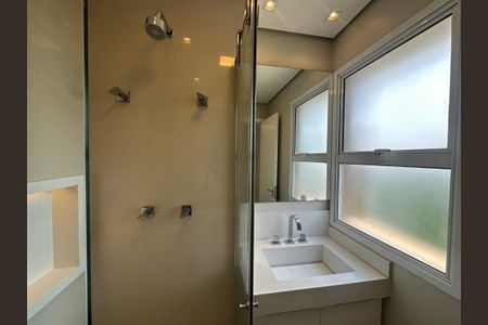 Apartamento para alugar com 128m², 3 quartos e 2 vagasBanheiro da Suíte 1