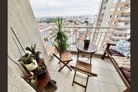 Varanda da Sala de apartamento à venda com 2 quartos, 50m² em Vila Dom Pedro Ii, São Paulo