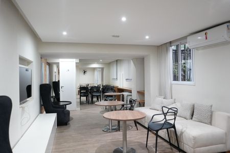 Studio à venda com 55m², 2 quartos e 1 vagaSalão de Festas