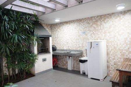 Studio à venda com 55m², 2 quartos e 1 vagaChurrasqueira