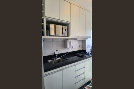 Cozinha de apartamento para alugar com 2 quartos, 45m² em Parque Industrial, Campinas