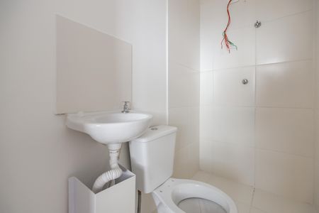 Banheiro  de apartamento para alugar com 1 quarto, 16m² em Jardim Monte Kemel, São Paulo