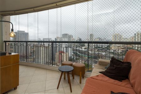 Varanda da Sala de apartamento à venda com 4 quartos, 96m² em Vila Prudente, São Paulo