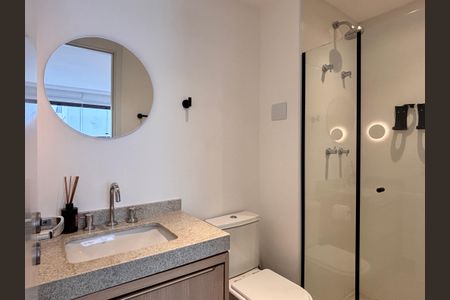 Studio para alugar com 29m², 1 quarto e sem vagaBanheiro