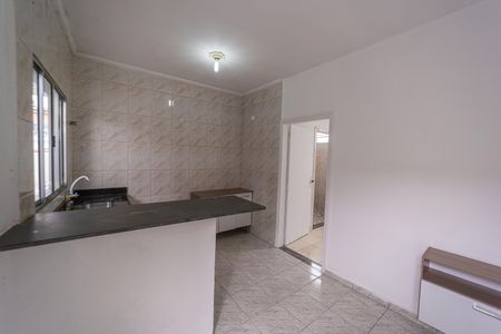 Sala/Cozinha de casa para alugar com 1 quarto, 45m² em Burgo Paulista, São Paulo