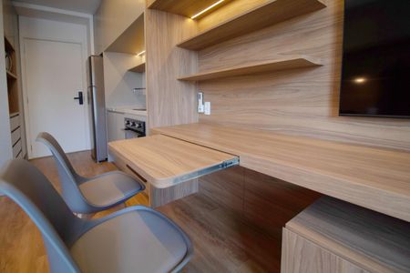 Studio para alugar com 24m², 1 quarto e sem vaga Studio para alugar com 24m², 1 quarto e sem vagaStudio