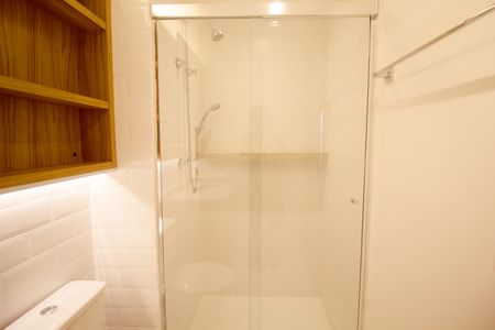 Studio para alugar com 24m², 1 quarto e sem vaga Studio para alugar com 24m², 1 quarto e sem vagaBanheiro Social