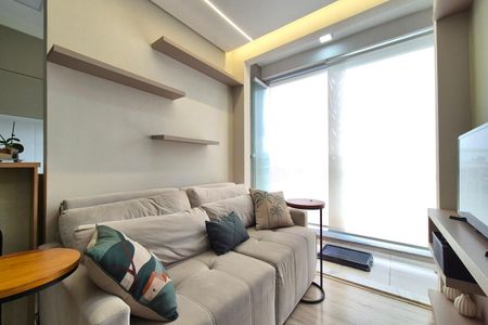 Sala de apartamento à venda com 2 quartos, 46m² em Jardim das Cerejeiras, Campinas