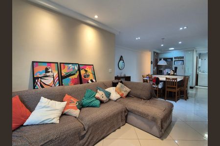 Sala de apartamento à venda com 3 quartos, 122m² em Recreio dos Bandeirantes, Rio de Janeiro