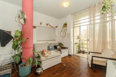 Sala de apartamento à venda com 2 quartos, 70m² em República, São Paulo