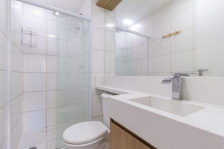 Apartamento para alugar com 49m², 2 quartos e 1 vaga Apartamento para alugar com 49m², 2 quartos e 1 vagaBanheiro