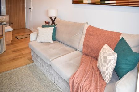 Sala de apartamento à venda com 3 quartos, 82m² em Cidade Mãe do Céu, São Paulo