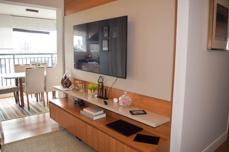 Sala de apartamento à venda com 3 quartos, 82m² em Cidade Mãe do Céu, São Paulo