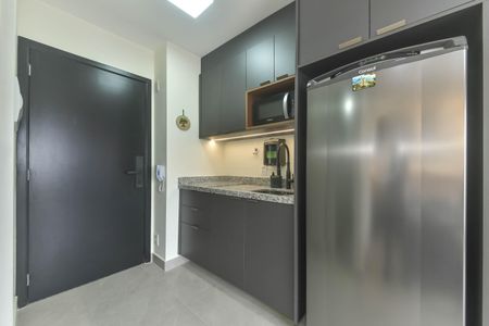 Studio à venda com 25m², 1 quarto e sem vagaCozinha