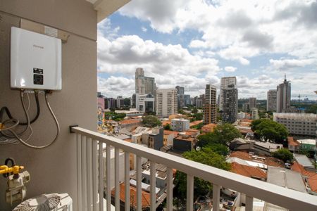 Varanda de kitnet/studio para alugar com 1 quarto, 30m² em Pinheiros, São Paulo