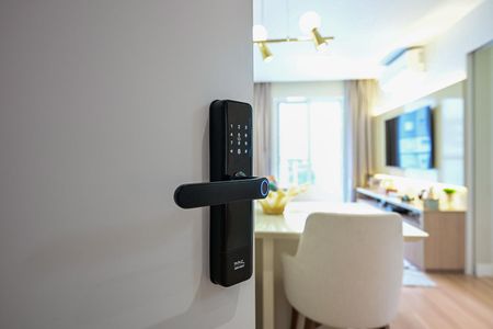 Fechadura Eletrônica de apartamento à venda com 1 quarto, 41m² em Vila Andrade, São Paulo