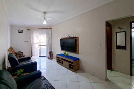 Sala de apartamento para alugar com 2 quartos, 90m² em Aviação, Praia Grande