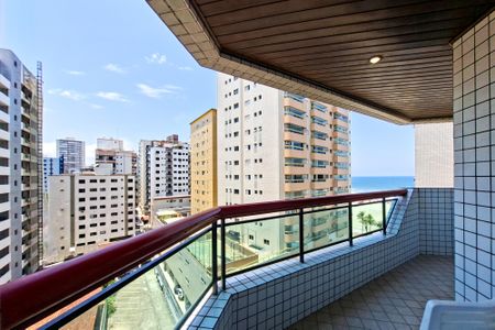 Sacada  de apartamento para alugar com 2 quartos, 90m² em Aviação, Praia Grande