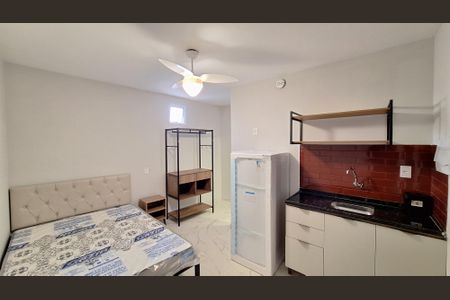 Sala/Quarto/Cozinha de kitnet/studio para alugar com 1 quarto, 20m² em Barra Funda, São Paulo