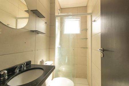 Banheiro Social de apartamento para alugar com 1 quarto, 30m² em Portão, Curitiba