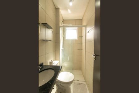 Banheiro Social de apartamento para alugar com 1 quarto, 30m² em Portão, Curitiba