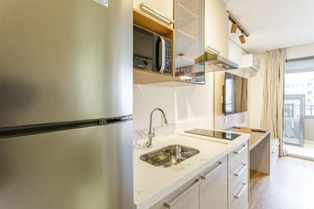 Studio para alugar com 26m², 1 quarto e sem vagaCozinha