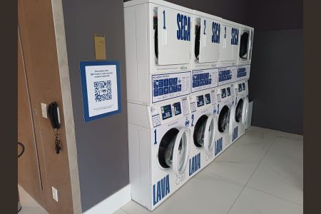 Studio para alugar com 26m², 1 quarto e sem vagaLavanderia