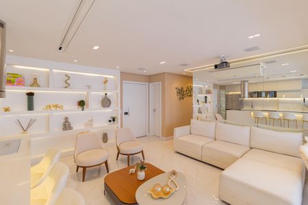 Sala de apartamento à venda com 2 quartos, 92m² em Vila Osasco, Osasco