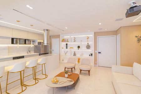 Sala de apartamento à venda com 2 quartos, 92m² em Vila Osasco, Osasco