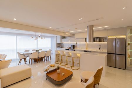 Sala de apartamento à venda com 2 quartos, 92m² em Vila Osasco, Osasco