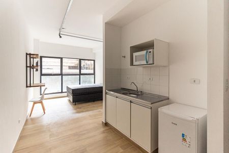 Cozinha de kitnet/studio para alugar com 1 quarto, 44m² em Centro Histórico de São Paulo, São Paulo
