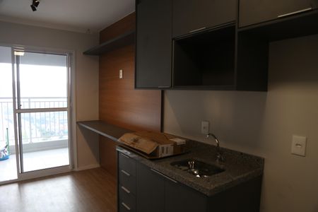 Sala de apartamento para alugar com 1 quarto, 30m² em Brooklin, São Paulo