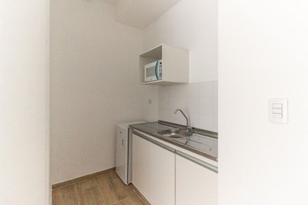 Cozinha de kitnet/studio para alugar com 1 quarto, 38m² em Centro Histórico de São Paulo, São Paulo
