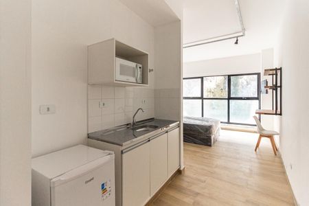 Cozinha de kitnet/studio para alugar com 1 quarto, 41m² em Centro Histórico de São Paulo, São Paulo