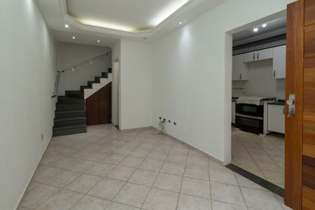 Sala de casa de condomínio para alugar com 2 quartos, 64m² em Chácara Belenzinho, São Paulo