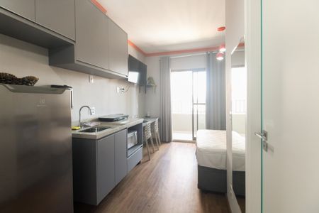 Apartamento para alugar com 24m², 1 quarto e sem vaga Apartamento para alugar com 24m², 1 quarto e sem vagaStudio - Cozinha
