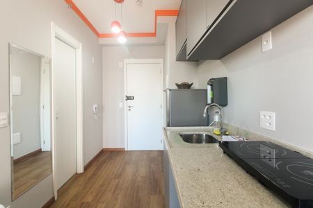 Apartamento para alugar com 24m², 1 quarto e sem vaga Apartamento para alugar com 24m², 1 quarto e sem vagaStudio - Cozinha
