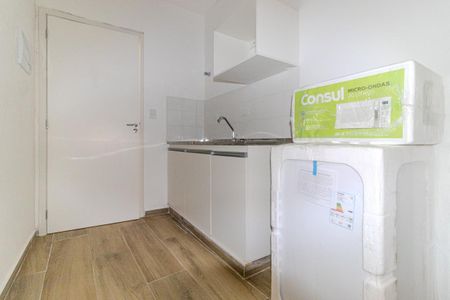Cozinha de kitnet/studio para alugar com 1 quarto, 41m² em Centro Histórico de São Paulo, São Paulo